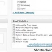 Hiding Pages in WordPress